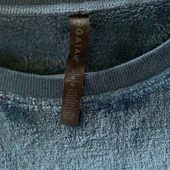 NWOT GAIAM VELOUR - Picture 2 of 4